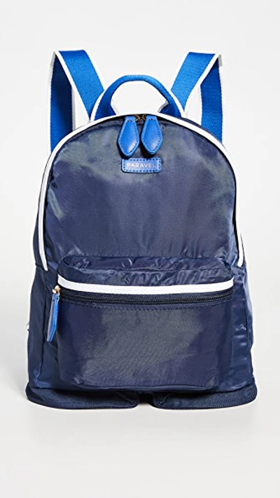Paravel Mini Fold Up Backpack In Scuba Blue