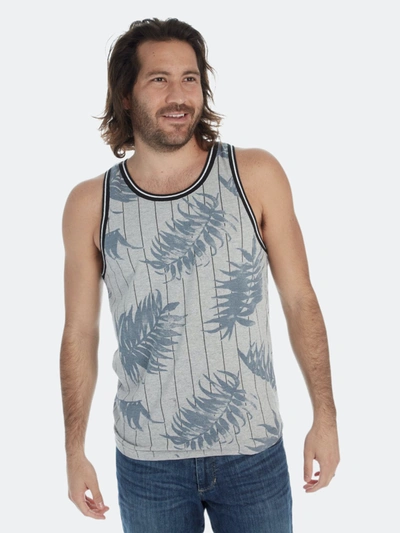 Px Jonas Ribbed Tank In Grey