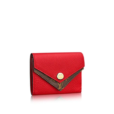 Louis Vuitton Double-V Leather Compact Wallet on SALE