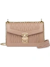 Miu Miu Miu Confidential Bag In Brown