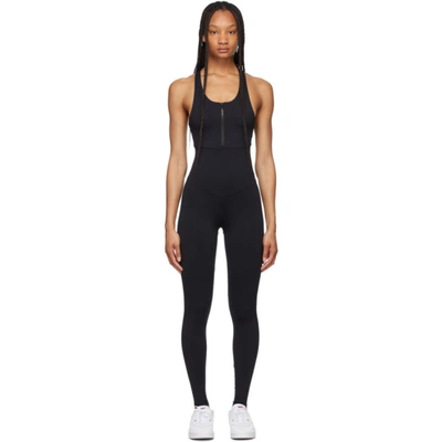 Norba Black Racerback Leotard Bodysuit