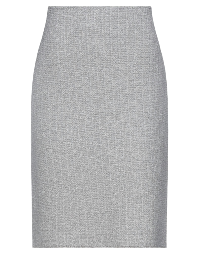 Amina Rubinacci Midi Skirts In Grey