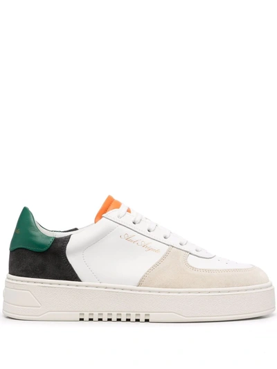 Axel Arigato Orbit Sneakers In White Suede And Leather In Weiss