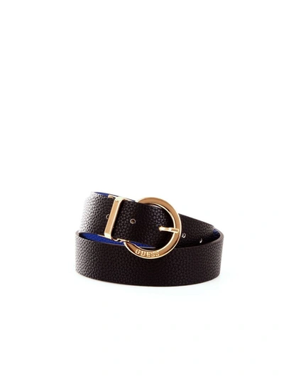 Guess Women's Black Leather Belt