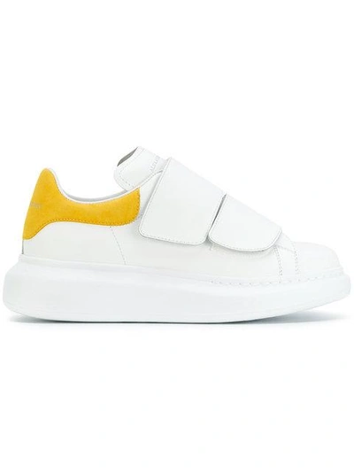 Alexander Mcqueen Extended Sole Sneakers In White
