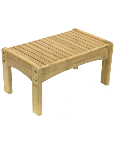 Sorbus Bamboo Step Stool In Nocolor