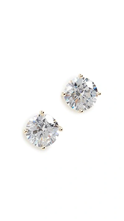 Adinas Jewels By Adina Eden Juliette Stud Earring In Grey