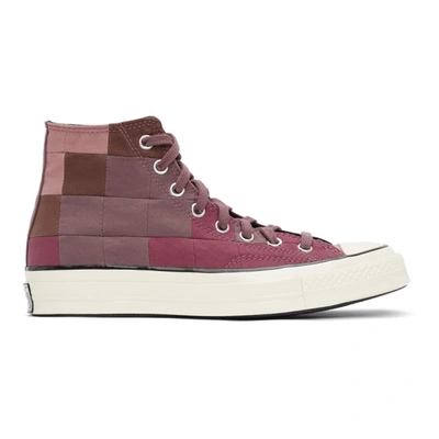 Converse Purple Plant Color Chuck 70 Sneakers In Rose Taupe/egret/bla