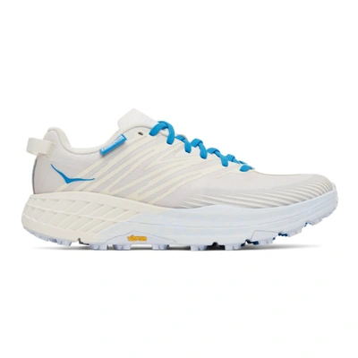 Thisisneverthat Off-white Hoka One One Edition Speedgoat 4 Sneakers In Marshmallow