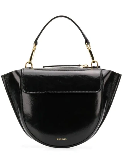 Wandler Hortensia Mini Shoulder Bag In Black
