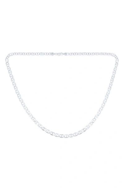 Bling Jewelry Sterling Silver Get It To The Marina Chain Necklace