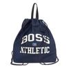 Hugo Boss X Russell Athletic Navy Nylon Tote In Blau