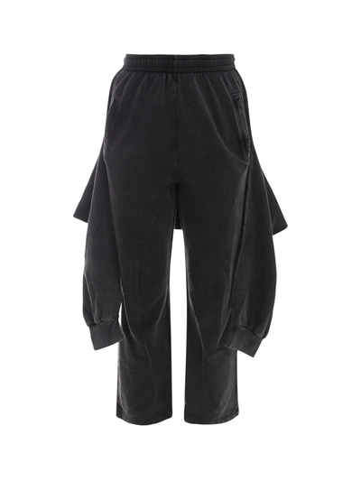 Balenciaga Black Cotton Jumpsuit