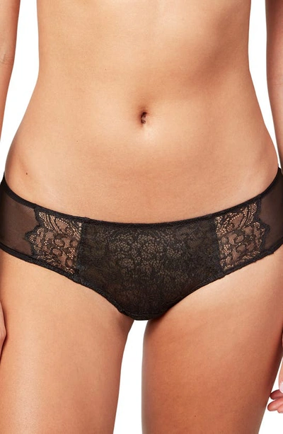Liberte Bowery Lace Hipster Panties In Onyx