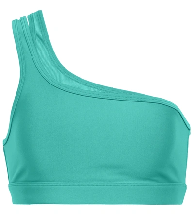 Alo Yoga Airlift Excite Sports Bra In Ocean Teal | ModeSens