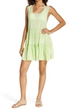 O'neill Linnet Sleeveless Cover-up Minidress In Mint