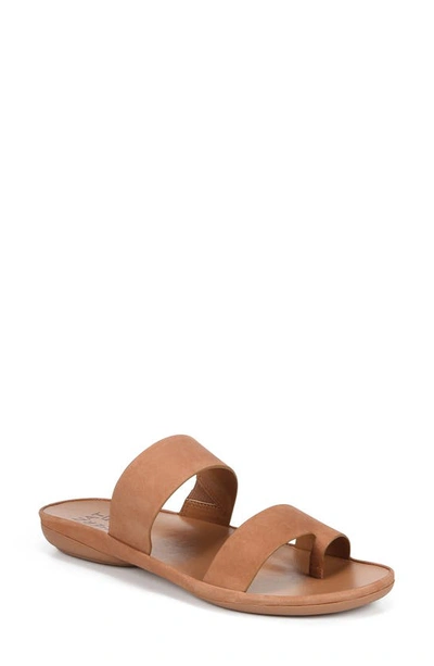 Naturalizer Gen N-flight Slide Sandals Women's Shoes In Cookie Dough Leather