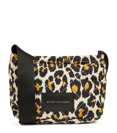 Marc Jacobs Quilted Leopard Print Messenger Bag