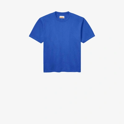 Heron Preston For Calvin Klein Heavyweight Organic Cotton T-shirt In Blue
