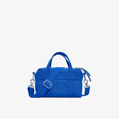 Heron Preston For Calvin Klein Blue Zip Top Mini Satchel Bag