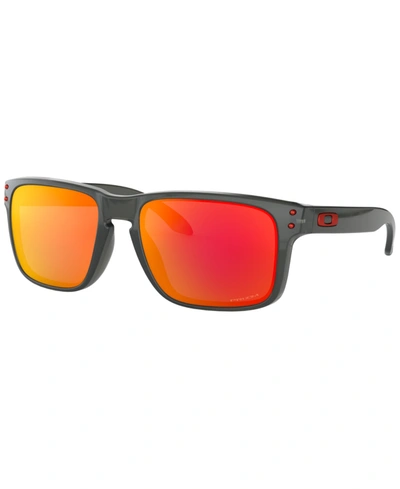 Oakley Men's Low Bridge Fit Sunglasses, Oo9244 Holbrook 56 In Prizm Ruby