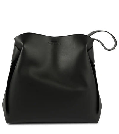 Acne Studios Musubi Maxi Shoulder Bag In Black