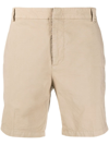 Dondup Cotton Bermuda Short In Sand