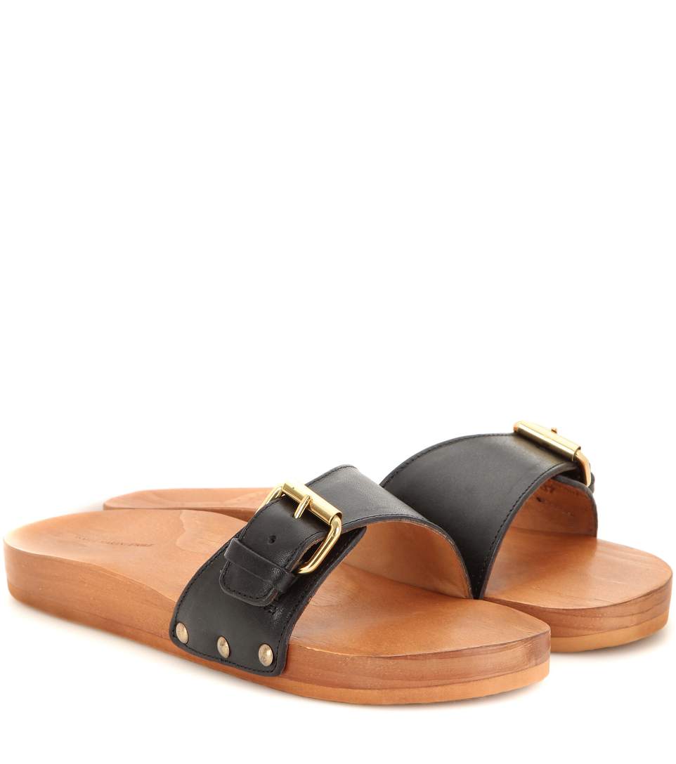 Isabel Marant Étoile Tadley Leather Sandals | ModeSens