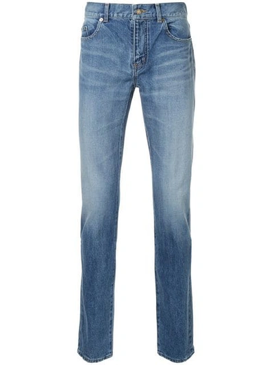 Saint Laurent Slim Jeans In Blue