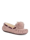 Ugg Women's Dakota Moccasin Pom Pom Slippers In Dusk