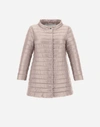 Herno Rossella Down Jacket In Pink Nylon