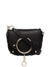 See By Chloé Small Ring Crossbody Bag In Black