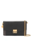 Givenchy Mini Gv3 Crossbody Bag In Black