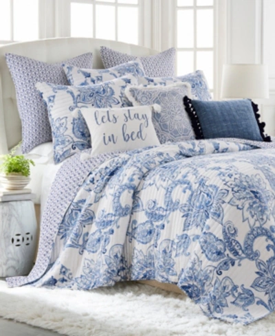 Levtex Bennett 2-pc. Quilt Set, Full/queen In Blue