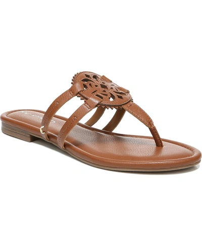Circus By Sam Edelman Circus Ny Women's Canyon Medallion Flat Sandals In Almond
