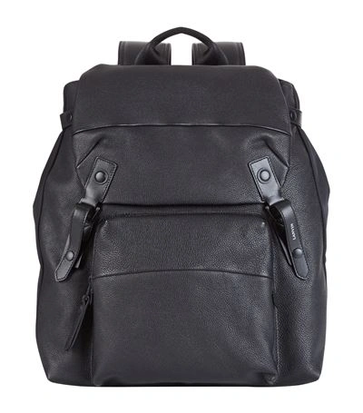 Lanvin Grained Leather Backpack | ModeSens