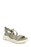 Ecco Women's Chunky Strap Sandals Women's Shoes In Vetiver/vetiver