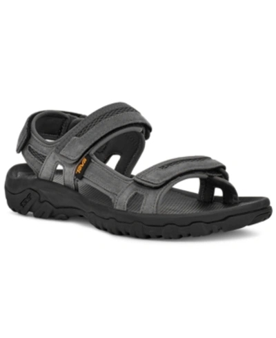 Teva Men's Hudson Hiking Sandals Men's Shoes In Dark Gull Grey