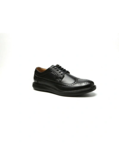 Aston Marc Men's Wingtip Oxfords Shoes Men's Shoes In Black