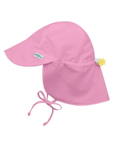 Green Sprouts I Play By  Toddler Boys And Girls Flap Sun Protection Hat In Light Pink