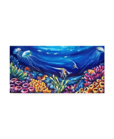 Trademark Global Deborah Broughton Reef Magic Canvas Art In Multi