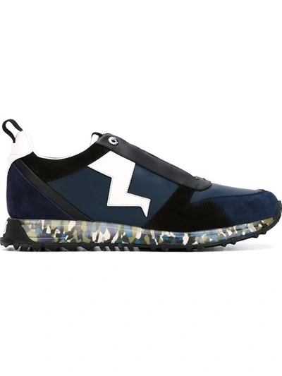 Fendi lightning store bolt sneakers