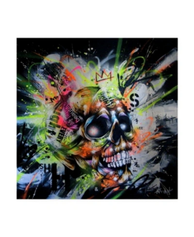 Trademark Global Taka Sudo Shine Skull Canvas Art In Multi