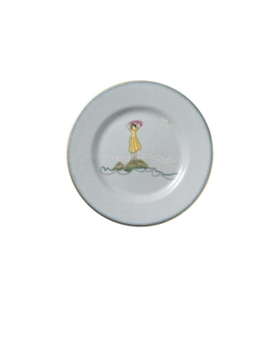 Wedgwood Sailors Farewell Bread & Butter Plate 7" In Multi