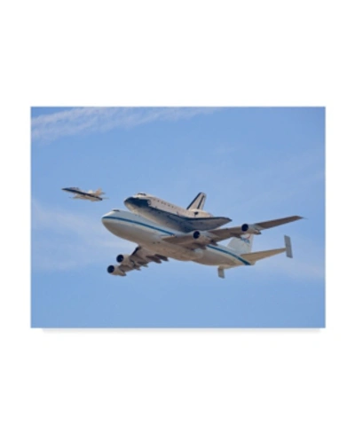 Trademark Global Andrew J Lee Flying Into History Canvas Art In Multi