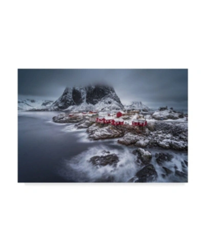 Trademark Global Andy Chan Winter Lofoten Islands Canvas Art In Multi