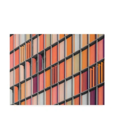 Trademark Global Benjamin Brosdau Orange Shade Canvas Art In Multi