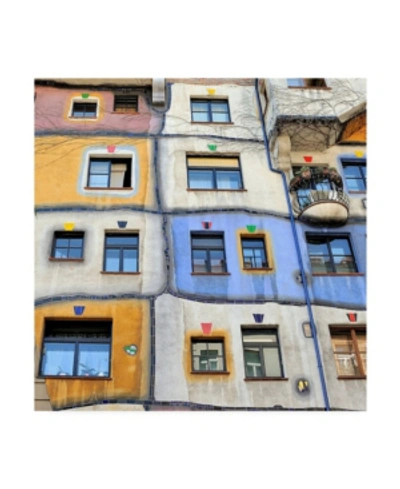 Trademark Global Yair Tzur Windows Of Hundertwasser Canvas Art In Multi