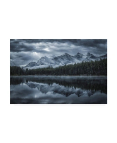 Trademark Global Michael Zheng Cold Mountains Canvas Art In Multi