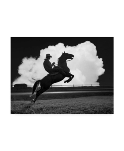 Trademark Global Monte Nagler Cowboy And Horse Canvas Art In Multi